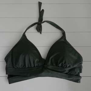 Kona Sol Green Halter Bikini Top - Women's Size Medium